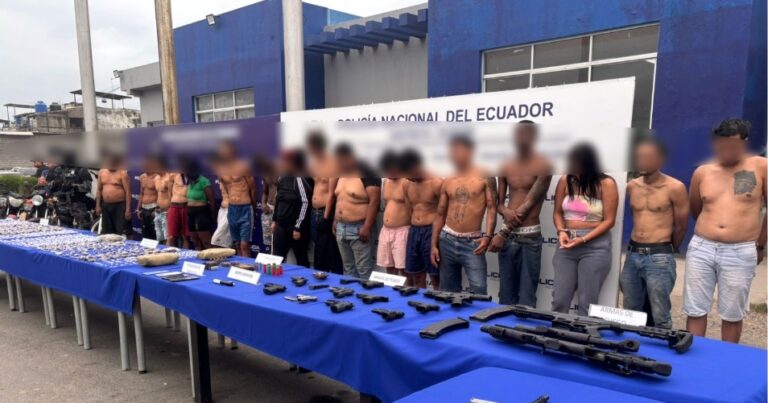 20 aprehendidos y 18 armas de fuego incautadas en el operativo “apolo 14”