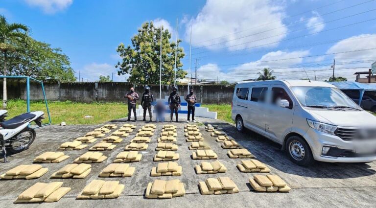 Incautamos más de 246 kilos de marihuana en operativo ejecutado en Esmeraldas