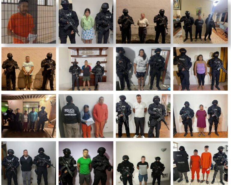 23 detenidos tras contundente afectación a presunta organización delictiva transnacional dedicada al tráfico de explosivos, municiones y contrabando
