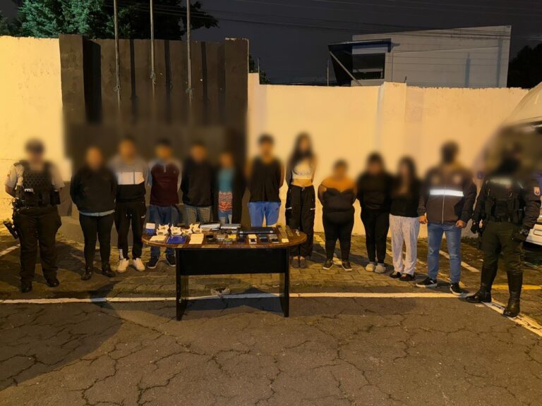 Afectamos a estructura delictiva “Los Lobos” durante operativo de toque de queda en Pichincha