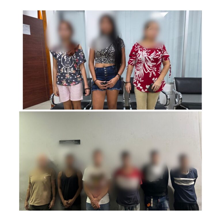 Afectamos al grupo delictivo “Los Lobos” con la aprehensión de 9 presuntos integrantes en Los Ríos
