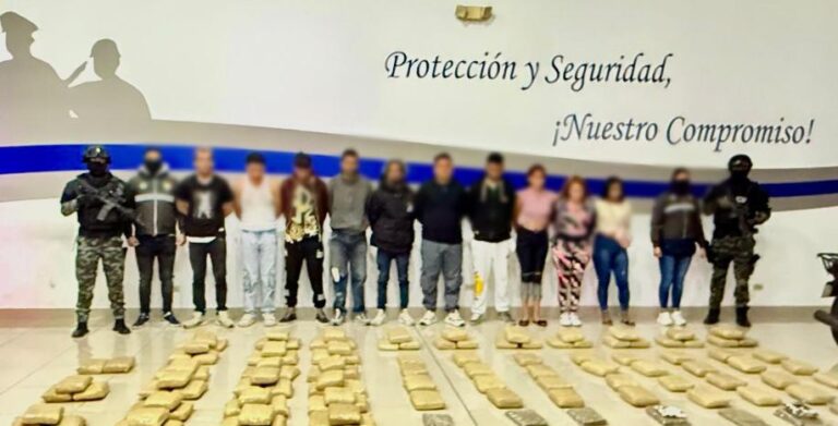 Afectamos a la estructura criminal “Los Lobos” dedicada al robo a personas y al tráfico ilícito de drogas en Quito