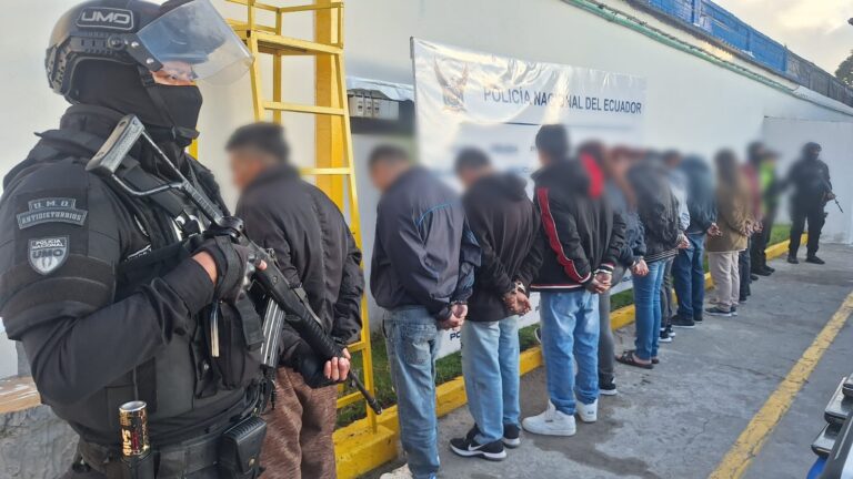 Golpeamos a las economías criminales en Quito