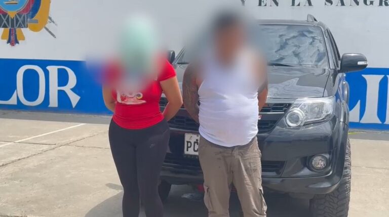 Aprehendimos a dos presuntos integrantes de “Los Choneros”, vinculados a estructuras criminales mexicanas