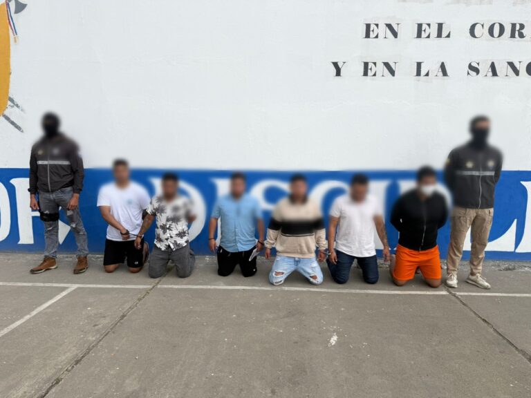 Policía Nacional afecta peligrosa organización delictiva del GAO «Guantes» en la provincia de El Oro