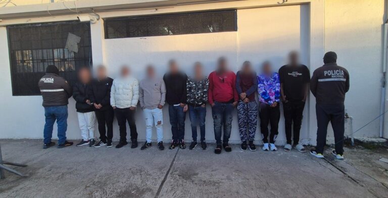 Organización delictiva dedicada al robo y asalto fue desarticulada en Carchi