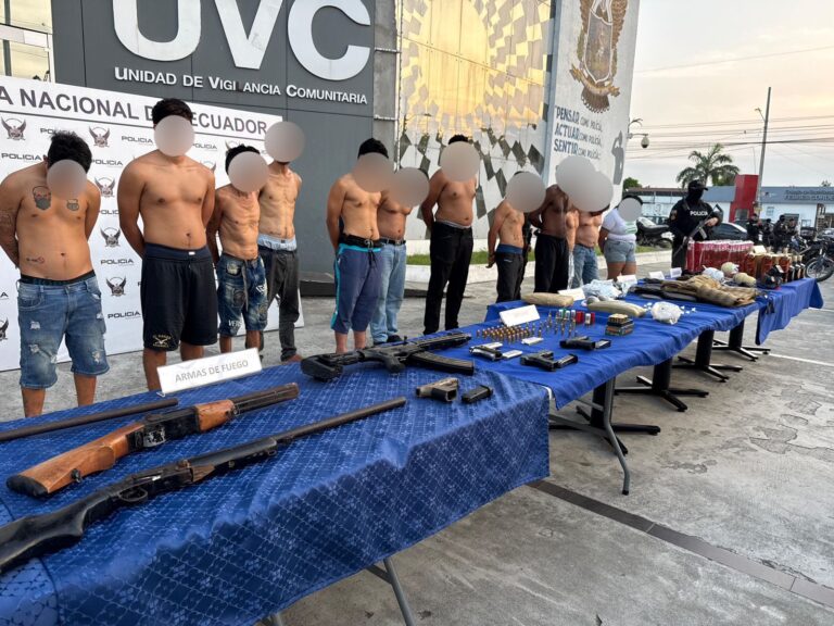 OPERATIVO CONTRA EL CRIMEN ORGANIZADO DEJÓ 17 APREHENDIDOS EN LA ZONA 8