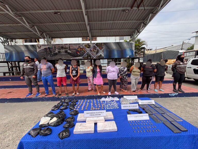 Operativo “perseo” deja 10 aprehendidos por tráfico de drogas en Pascuales