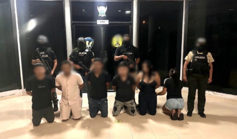Afectamos a organización delictiva presuntamente dedicada al delito de extorsión en Sucumbíos
