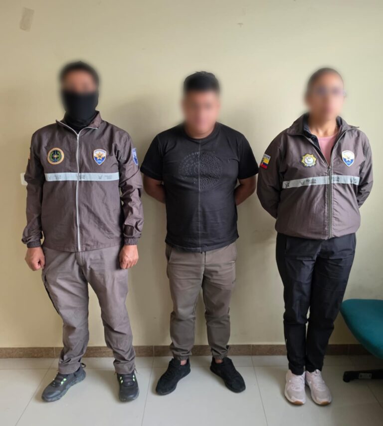Capturamos a alias «Guagua» por tráfico ilícito de drogas en #Carchi