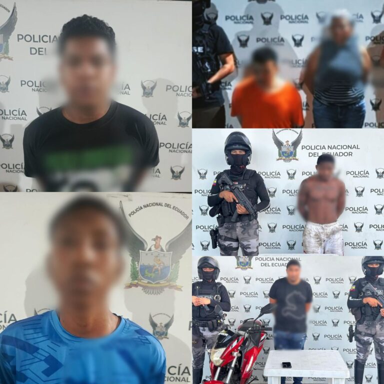 Operativo «Apolo 22» deja seis aprehendidos, droga y combustible decomisado en Esmeraldas