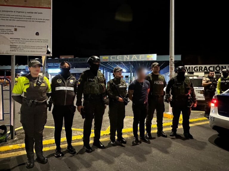 Recapturan a PPL evadido del CPL Cotopaxi en operativo binacional en Carchi