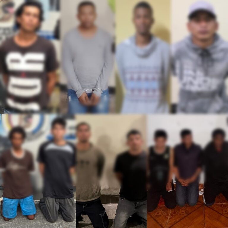 11 presuntos expendedores de droga fueron aprehendidos durante operativos antidrogas