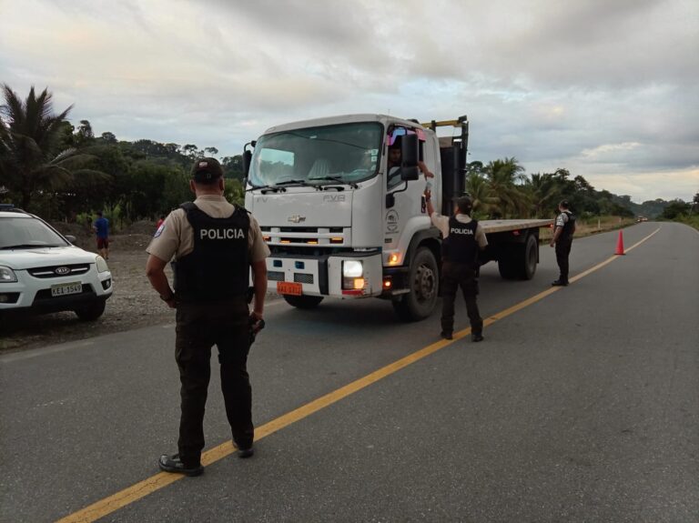 Despliegue policial fortaleció la seguridad durante el feriado en Sucumbíos