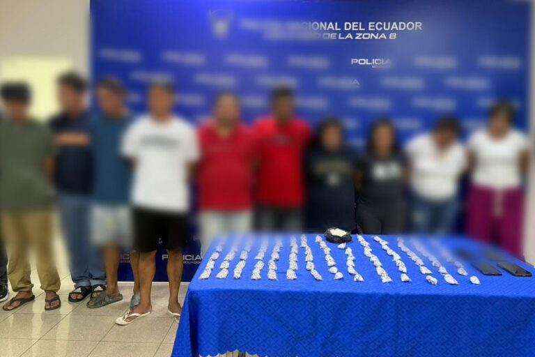 Afectamos organización narcodelictiva vinculada a “Águilas” en Guayaquil