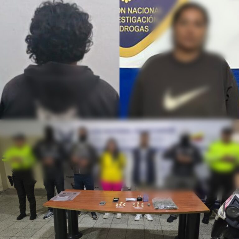 Cuatro aprehendidos en operativos antidrogas ejecutados en Zamora Chinchipe, Santo Domingo de los Tsáchilas y Cañar