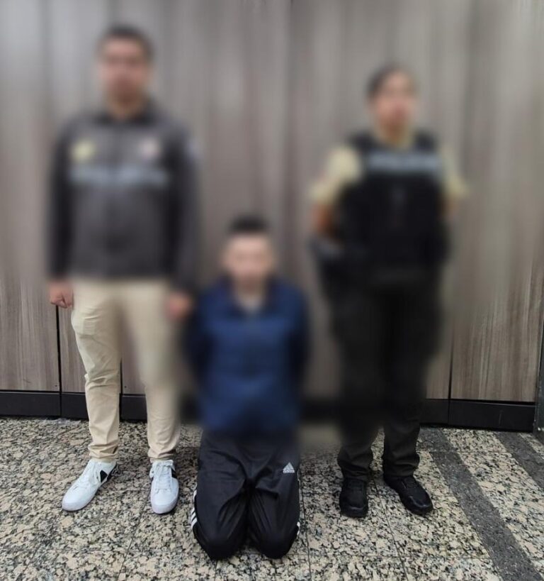 Aprehendimos a un ciudadano por presunto femicidio en Quito
