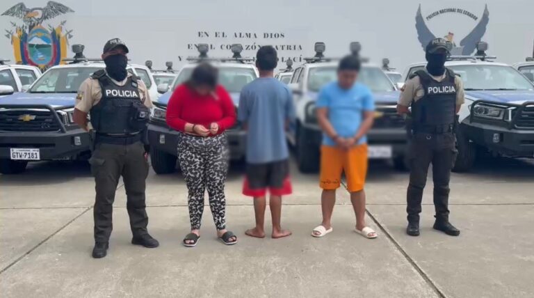 Tres presuntos implicados en hechos relacionados con artefactos explosivos fueron aprehendidos en Machala