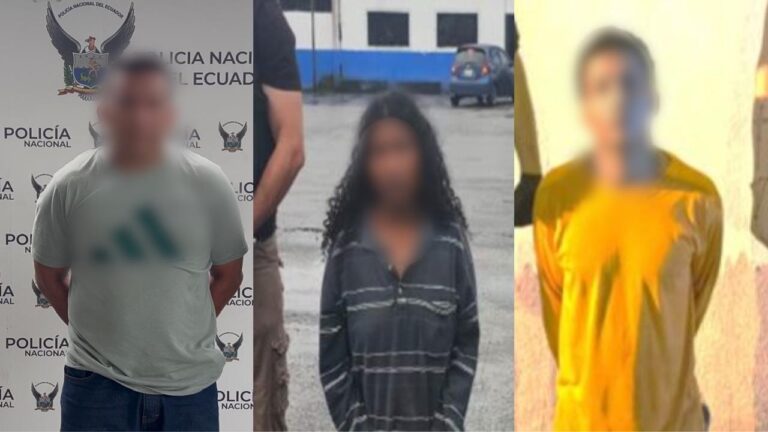 Tres presuntos implicados en secuestro extorsivo y extorsión fueron capturados en Esmeraldas