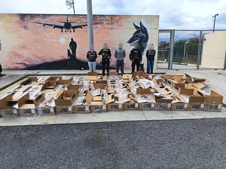 Incautamos cocaína oculta en cajas con doble fondo con destino a Australia