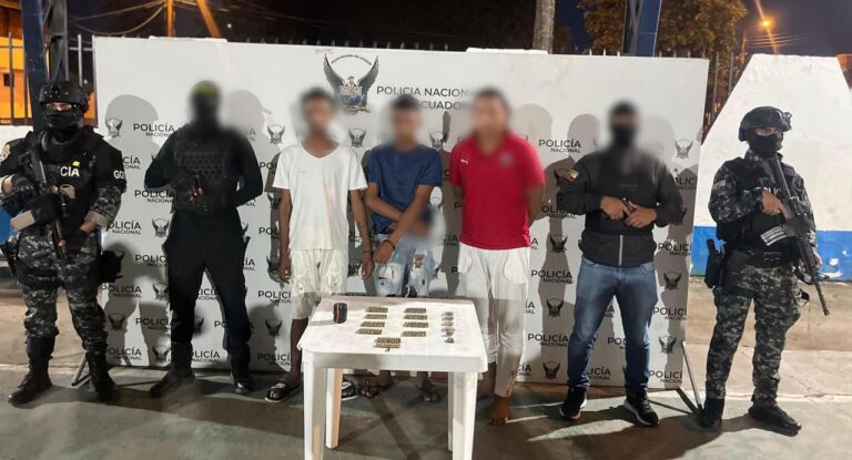 Desarticulamos estructura delictiva vinculada al GDOT “Los Tiguerones” que operaba en Esmeraldas