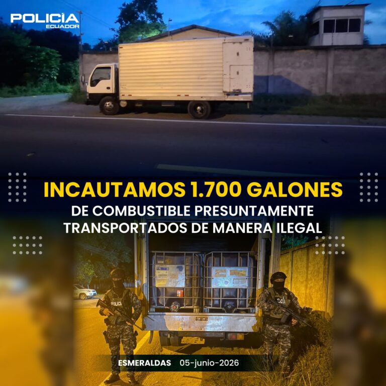 Policía incautó 1.700 galones de derivados de petróleo en la vía San Mateo