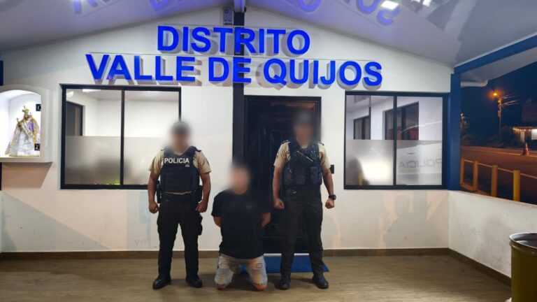 Capturamos a alias «Japón», por el delito de secuestro extorsivo en el Napo