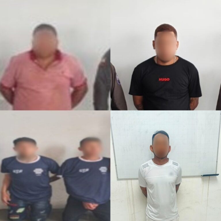 Cinco capturados y varios indicios dejó operativo policial en Guayas