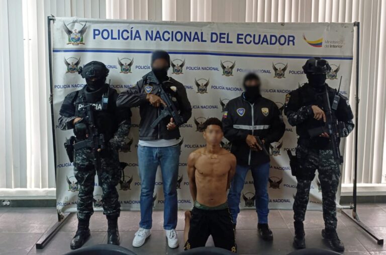 Aprehendimos a presunto implicado en robo con resultado de muerte ocurrido en un establecimiento comercial al norte de Quito
