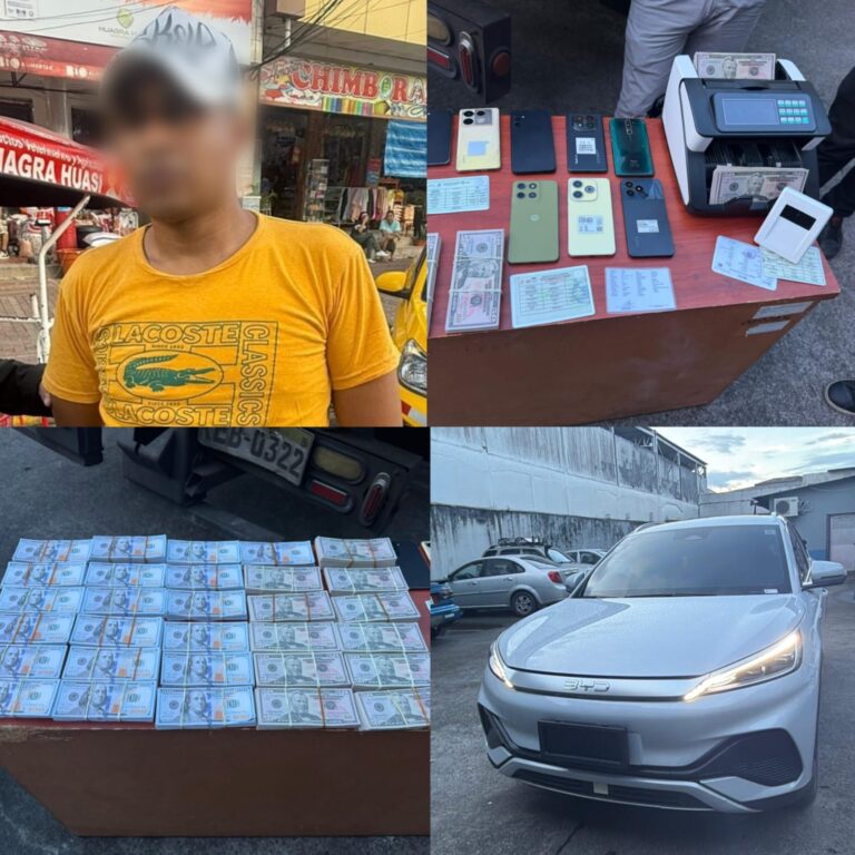 Operativo “Apolo 21” identificó una presunta red de estafa que movilizaba más de 350 mil dólares falsos en Sucumbíos