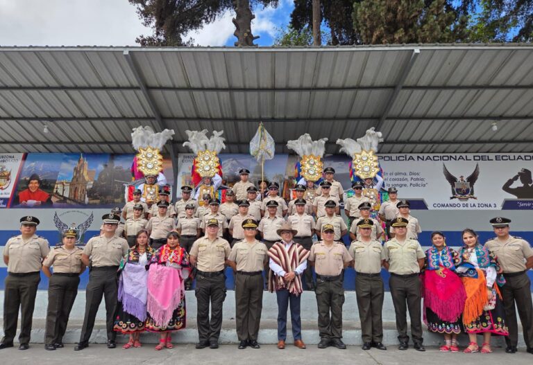 Policía Nacional despliega dispositivo de seguridad para las Octavas del Corpus Christi 2026 en Pujilí