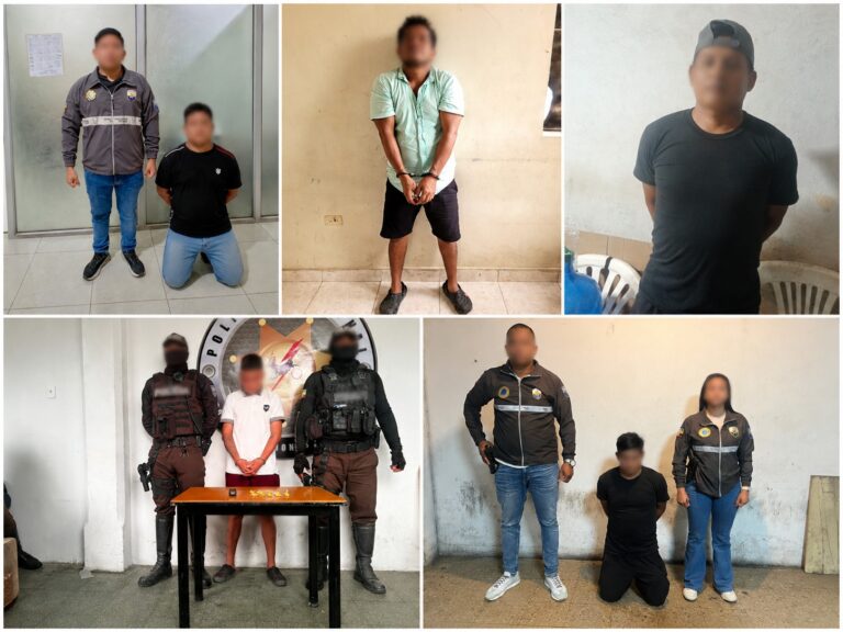 Golpe contundente a la delincuencia en la provincia del Guayas