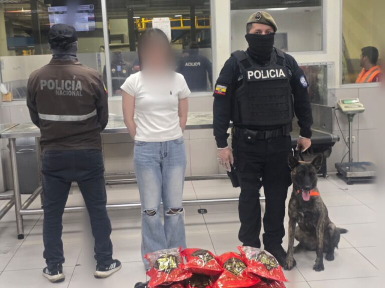POLICÍA NACIONAL APREHENDIÓ A CIUDADANA EXTRANJERA POR PRESUNTO DELITO CONTRA LA FLORA Y FAUNA SILVESTRE