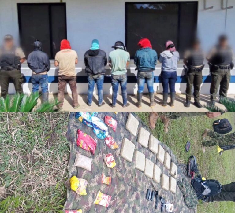 Operativo “Apolo 22” deja ocho aprehendidos y varios indicios en Sucumbíos