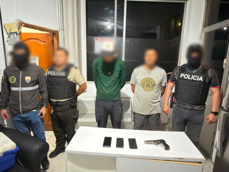 Policía Nacional desarticula red de microtráfico vinculada al GDO “Los R” en Puerto Quito