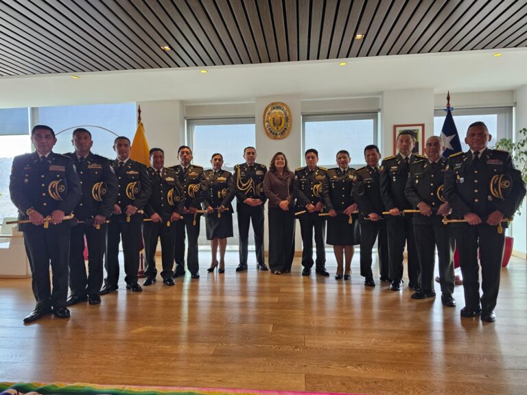 Policía Nacional fortalece la cooperación internacional y el intercambio de conocimientos en materia de seguridad durante visita técnica en Chile