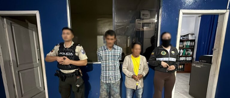 Policía aprehendió a alias “Sordo” y “Angelito” durante operativo en Morona Santiago