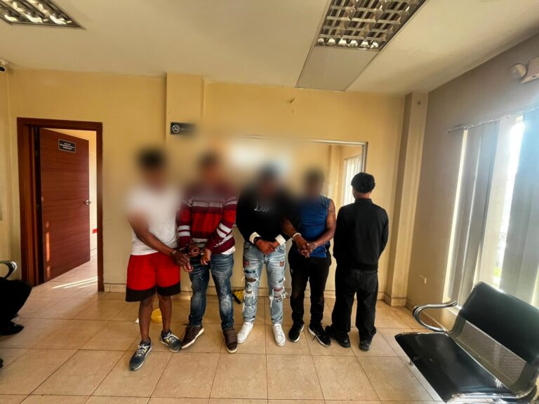 Policía Nacional aprehendió a seis personas tras presunto intento de secuestro
