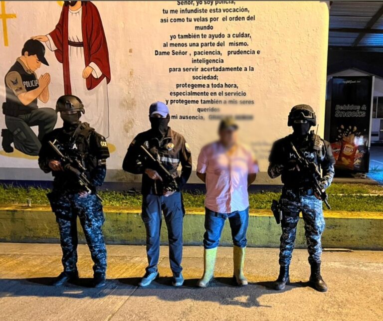 Capturamos a ciudadano requerido por la justicia por el delito de asesinato en Sucumbíos