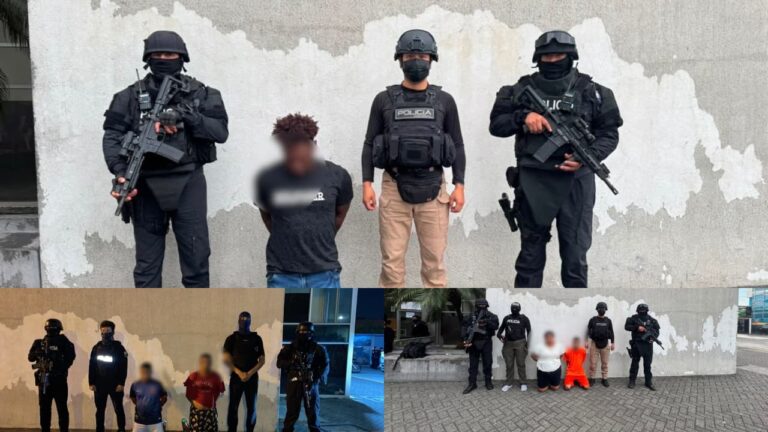 Aprehendimos a 5 presuntos extorsionadores en operativos ejecutados en la Zona 8