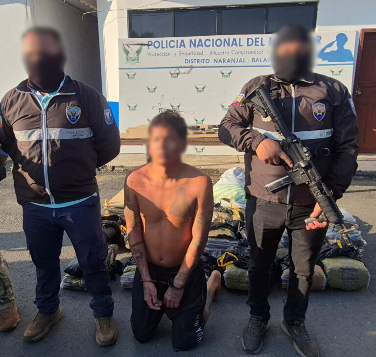 Golpe a la logística criminal: aprehendimos a un sujeto con armas, municiones y droga en Tenguel