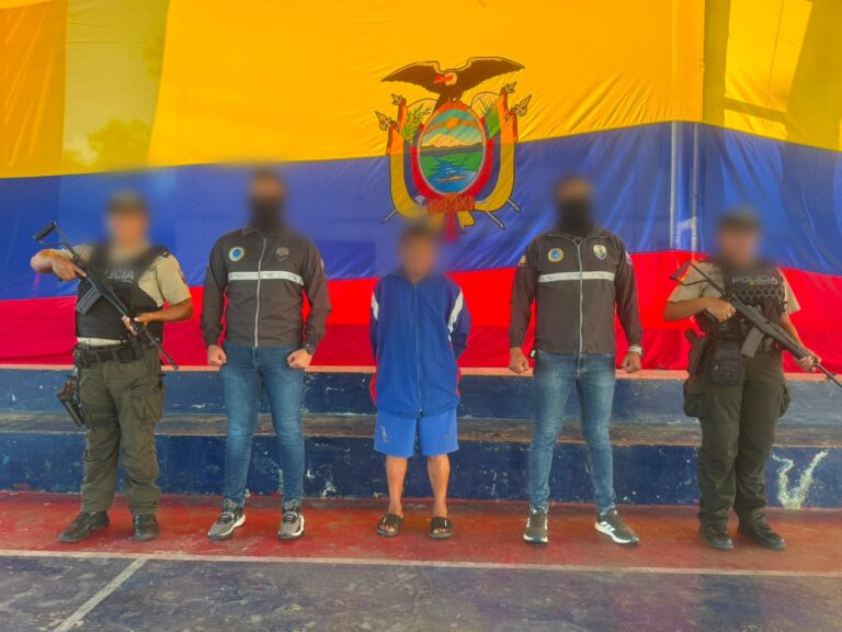 Detuvimos en Napo a un sujeto requerido por la justicia por los delitos de violación y abuso sexual