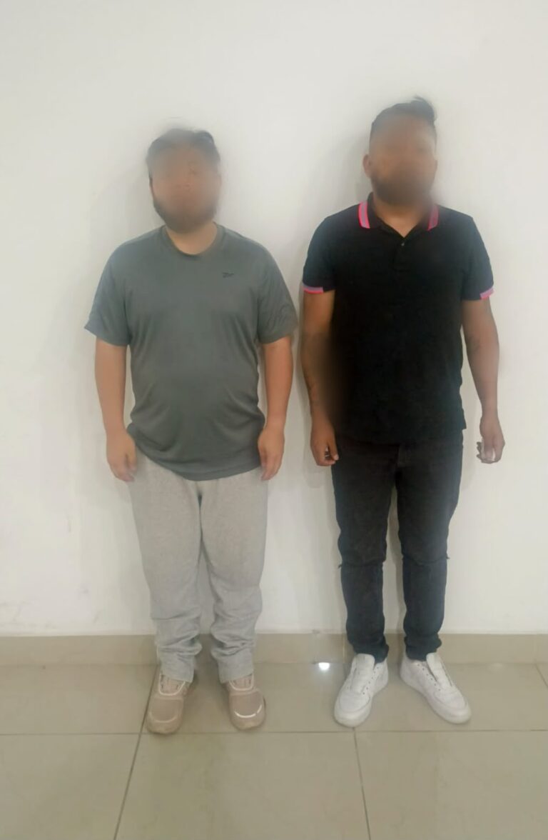 Policía Judicial aprehendió a dos personas tras violento asalto a un domicilio en el norte de Quito