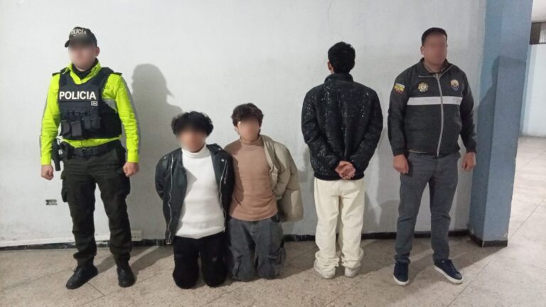 Policía Judicial de Tungurahua desarticuló un grupo de delincuencia común dedicado al presunto tráfico de drogas
