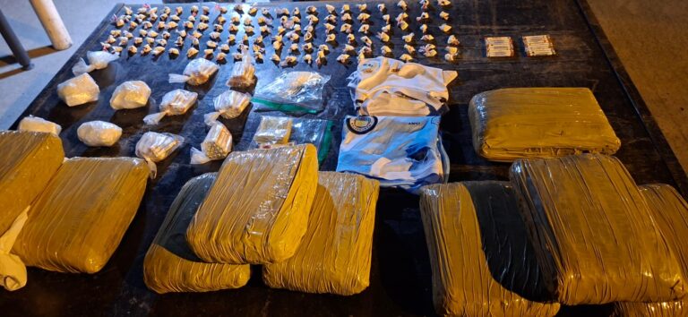 Policía en Manabí desarticula presunta organización criminal dedicada al tráfico de sustancias catalogadas sujetas a fiscalización