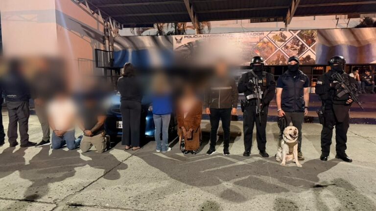 Policía Nacional golpea red de trata con fines de explotación sexual en Guayaquil: cinco detenidos y dos víctimas rescatadas