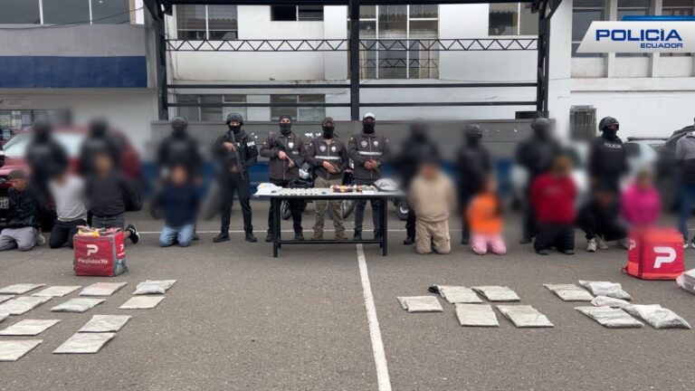 Policía Nacional en Cuenca desarticula estructura criminal dedicada al tráfico ilícito de sustancias en la operación “Machine”