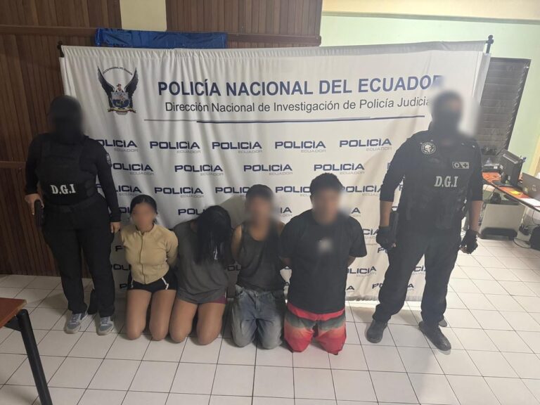 Policía Nacional afecta a célula delictiva de los “Fatales R8” en Santa Elena
