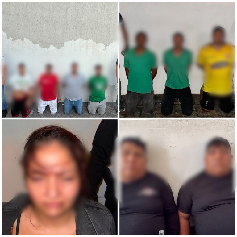Afectamos al Crimen Organizado con la aprehensión de 14 presuntos extorsionadores en cuatro Provincias del País