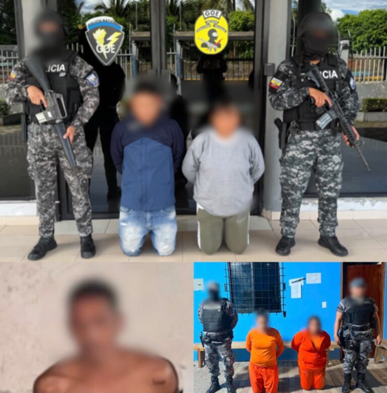 Afectamos a organización delictiva presuntamente dedicada al delito de extorsión en las Sucumbíos.
